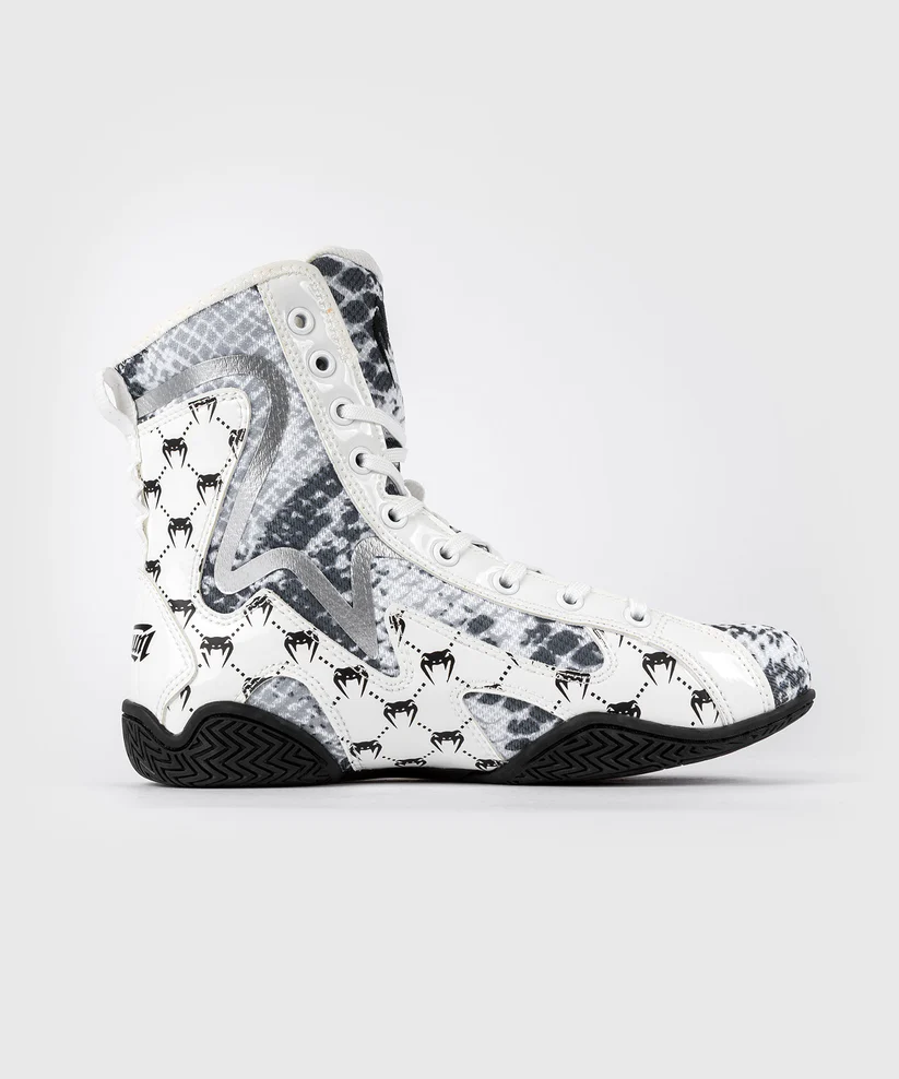 Venum White Snake Boxing Shoes for Women - White  photo