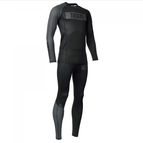 Rashguard Tatami Essential 3.0 Long Sleeve Rash Guard Black Grey buy