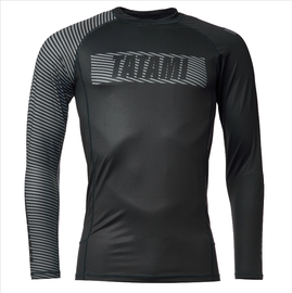 Рашгард Tatami Essential 3.0 Long Sleeve Rash Guard Black Grey