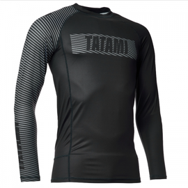 Рашгард Tatami Essential 3.0 Long Sleeve Rash Guard Black Grey, Фото № 4