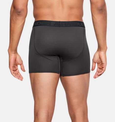 Труси чоловічі Under Armour Microthread 6 Boxerjock Charcoal купити