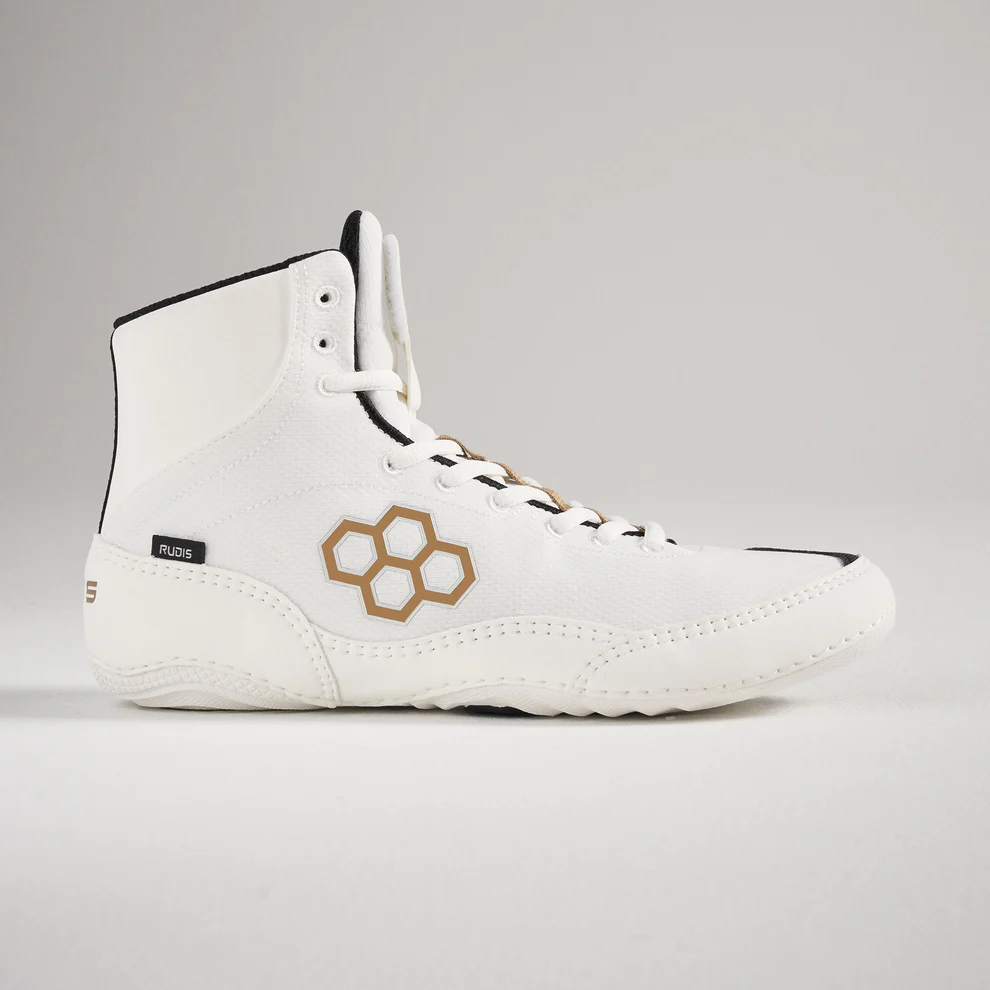 Борцовки Rudis Colt 2.0 Adult Wrestling Shoes White Gold купить