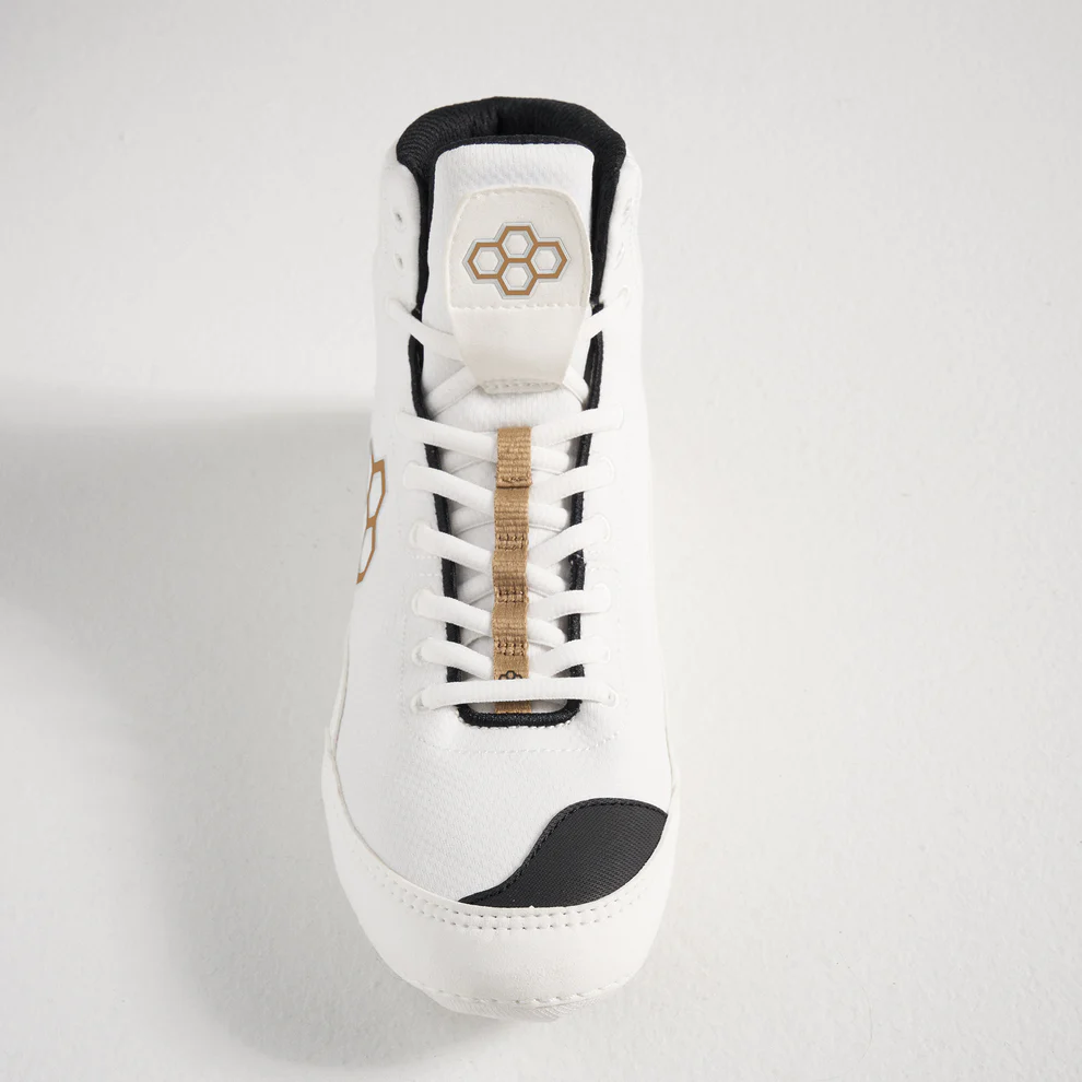 Борцовки Rudis Colt 2.0 Adult Wrestling Shoes White Gold оригинал