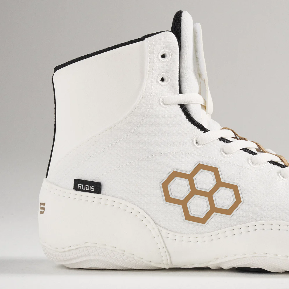 Борцовки Rudis Colt 2.0 Adult Wrestling Shoes White Gold размер