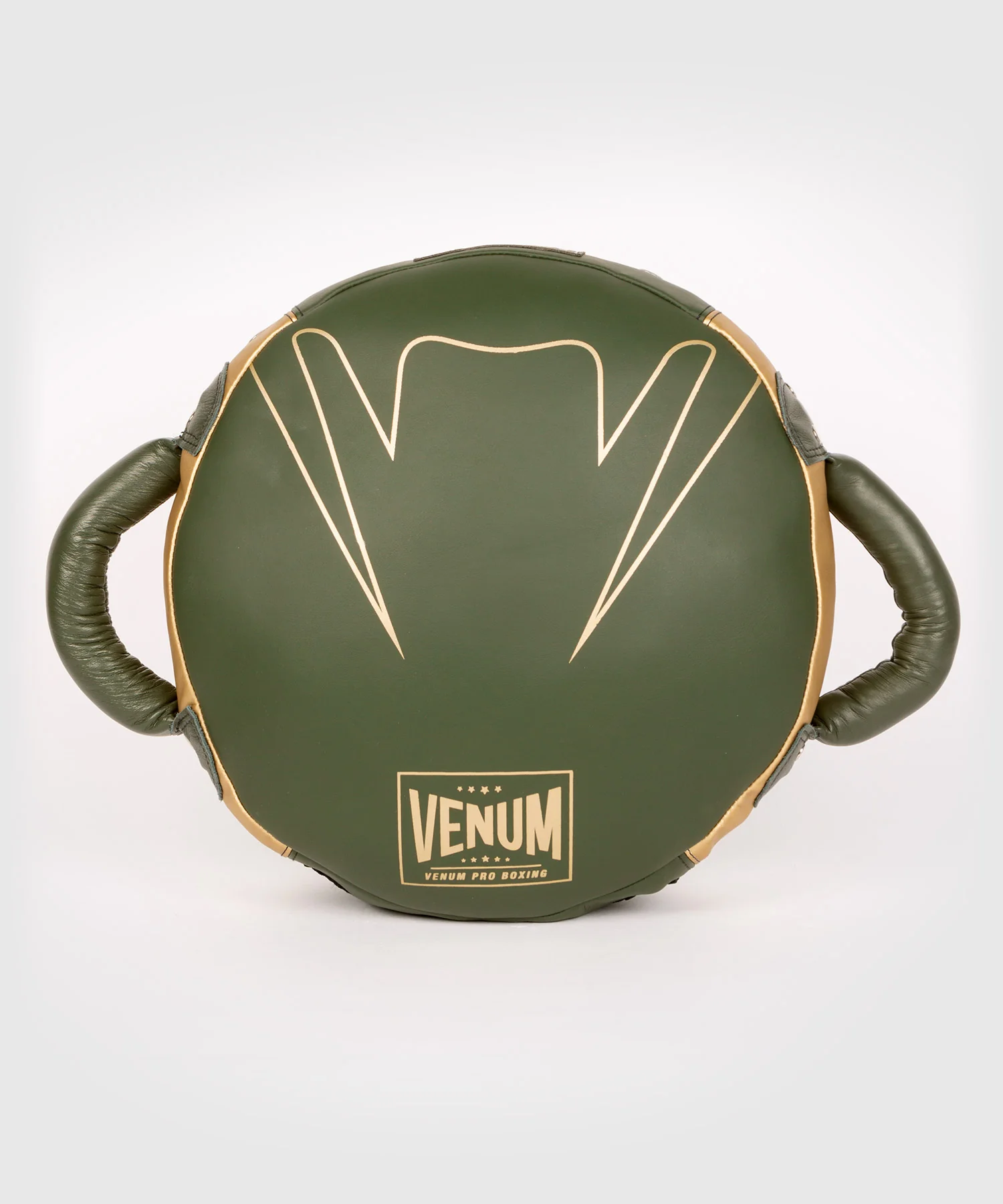 Power pad Venum Pro Boxing Round Punch Shield Khaki Gold buy