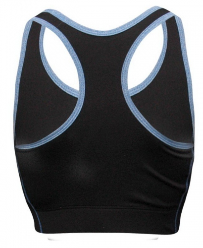 Sports bra Bad Girl Sports Bra Black Blue buy