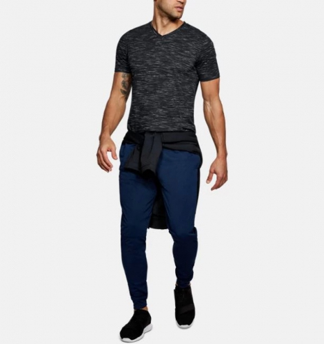 Under Armour Sportstyle Core V-Neck T-shirt Black price