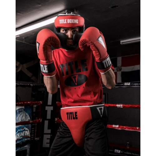 Шлем Title Select Leather Full Face Training Headgear размер