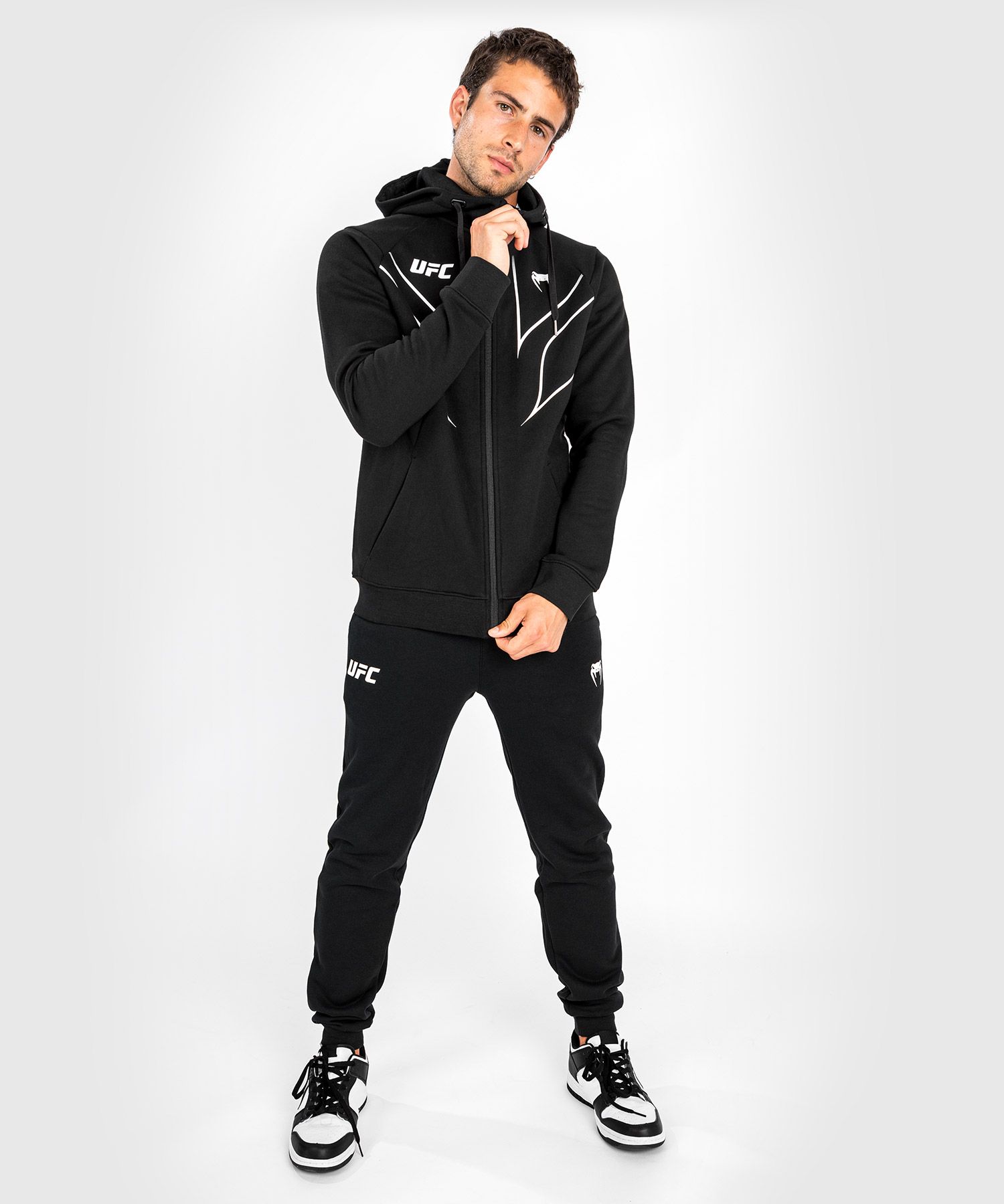 Venum UFC Fight Night 2.0 Mens Full Zip Hoodie Black price