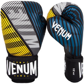 Боксерские перчатки Venum Plasma Boxing Gloves - Black/Yellow, Фото № 2