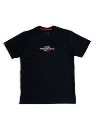 Футболка MANTO T-shirt Hell Black, Фото № 3