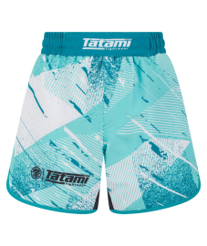Детские шорты для MMA Tatami Kids Abstract Aquamarine
