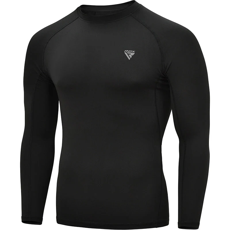 Рашгард RDX T15 Long Sleeve  Rash Guard Black