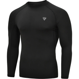 Rashguard RDX T15 Long Sleeve Rash Guard Black