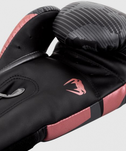Boxing gloves Venum Elite Black Pink Gold size