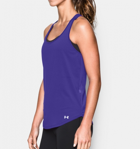 Under Armor Womens Fly-By 2.0 Running Tank Deep Orchid buy
