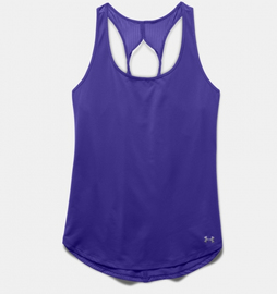 Жіноча майка Under Armour Womens Fly-By 2.0 Running Tank Deep Orchid, Фото № 4