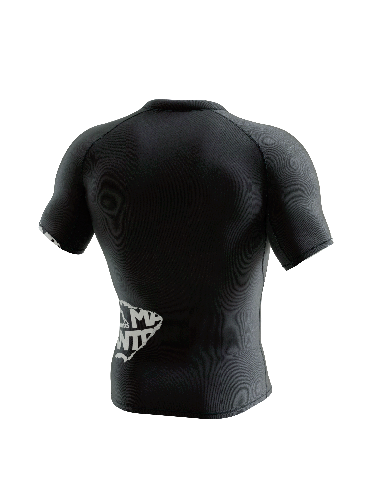 Рашгард MANTO Torn Shortsleeve Black купить