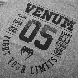 Футболка Venum Origins T-Shirt Grey, Фото № 6