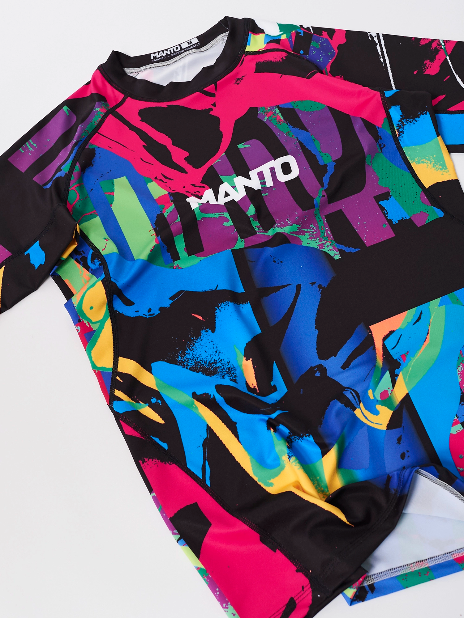 Рашгард MANTO Rashguard Shortsleeve Rave размер