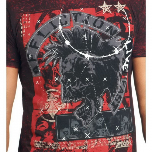 Affliction Paranoid T-shirt photo