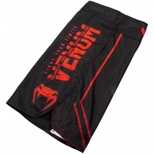 Дитячі шорти Venum Signature Fightshorts Black Red купити