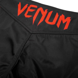 Детские шорты Venum Signature Fightshorts Black Red, Фото № 4