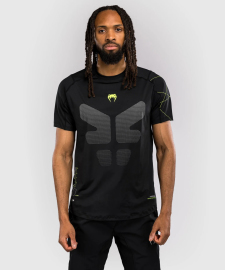 Venum Training Camp 4.0 Dry Tech T-shirt - Black/Neon Green