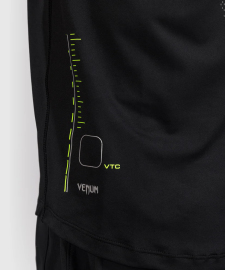 Venum Training Camp 4.0 Dry Tech T-shirt - Black/Neon Green photo