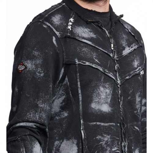 Affliction Power Weld Mock Neck Jacket photo
