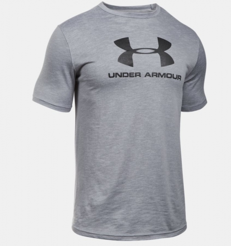 Футболка Under Armour UA Sportstyle Branded Overcast Gray фото
