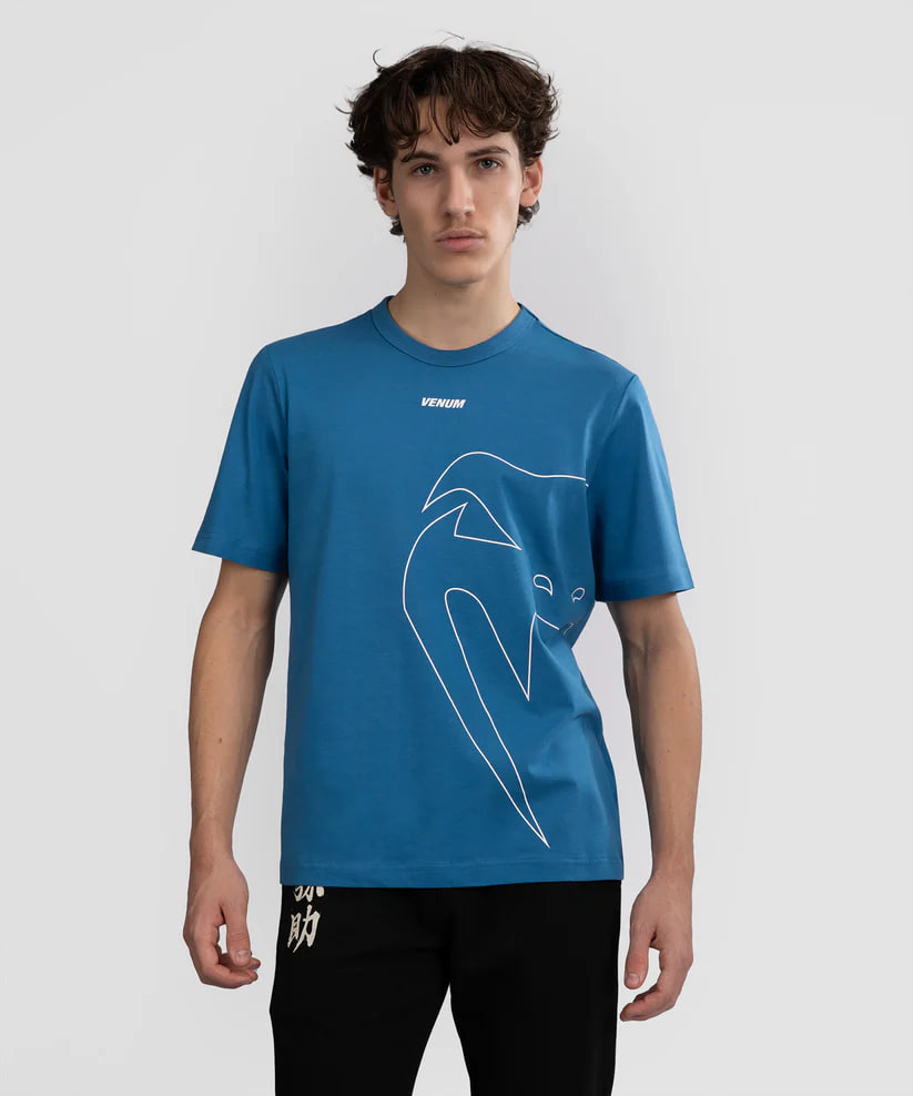 Футболка Venum Giant Connect T-Shirt - Misty Blue купить
