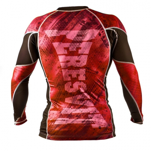 Рашгард Peresvit Immortal Silver Force Rashguard Long Sleeve Red Burn купити