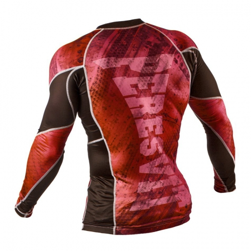 Рашгард Peresvit Immortal Silver Force Rashguard Long Sleeve Red Burn оригінал