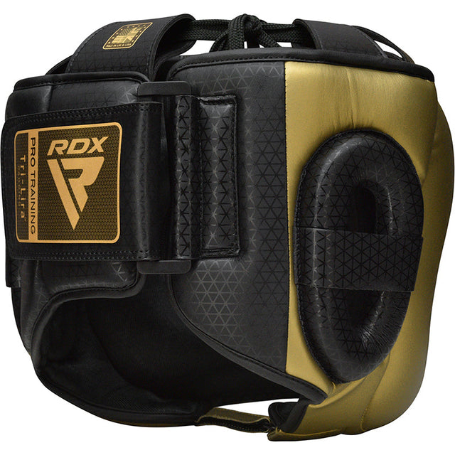 Шолом RDX L2 Mark Pro Head Guard with Nose Protection Bar Golden ціна