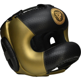 Шолом RDX L2 Mark Pro Head Guard with Nose Protection Bar Golden