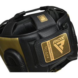 Шлем RDX L2 Mark Pro Head Guard with Nose Protection Bar Golden, Фото № 4