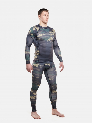 Rashguard Peresvit Grunge Camo Long Sleeve Kyiv
