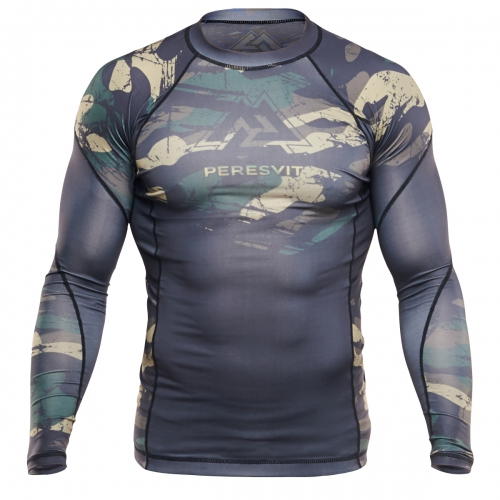 Rashguard Peresvit Grunge Camo Long Sleeve price