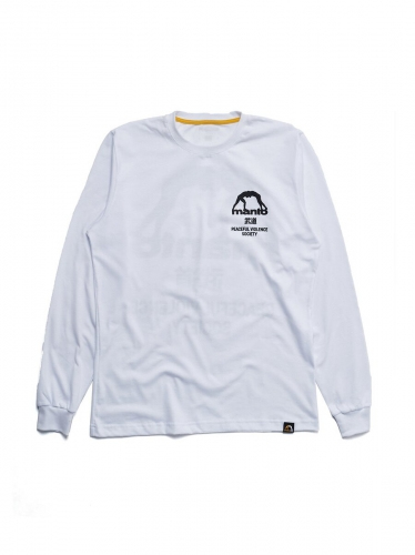 Лонгслив MANTO Longsleeve Society White купить