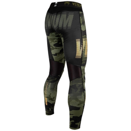 Компрессионные штаны Venum Tactical Spats Forest Camo Black, Фото № 3