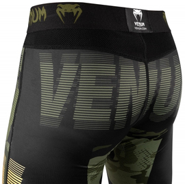 Компрессионные штаны Venum Tactical Spats Forest Camo Black, Фото № 8