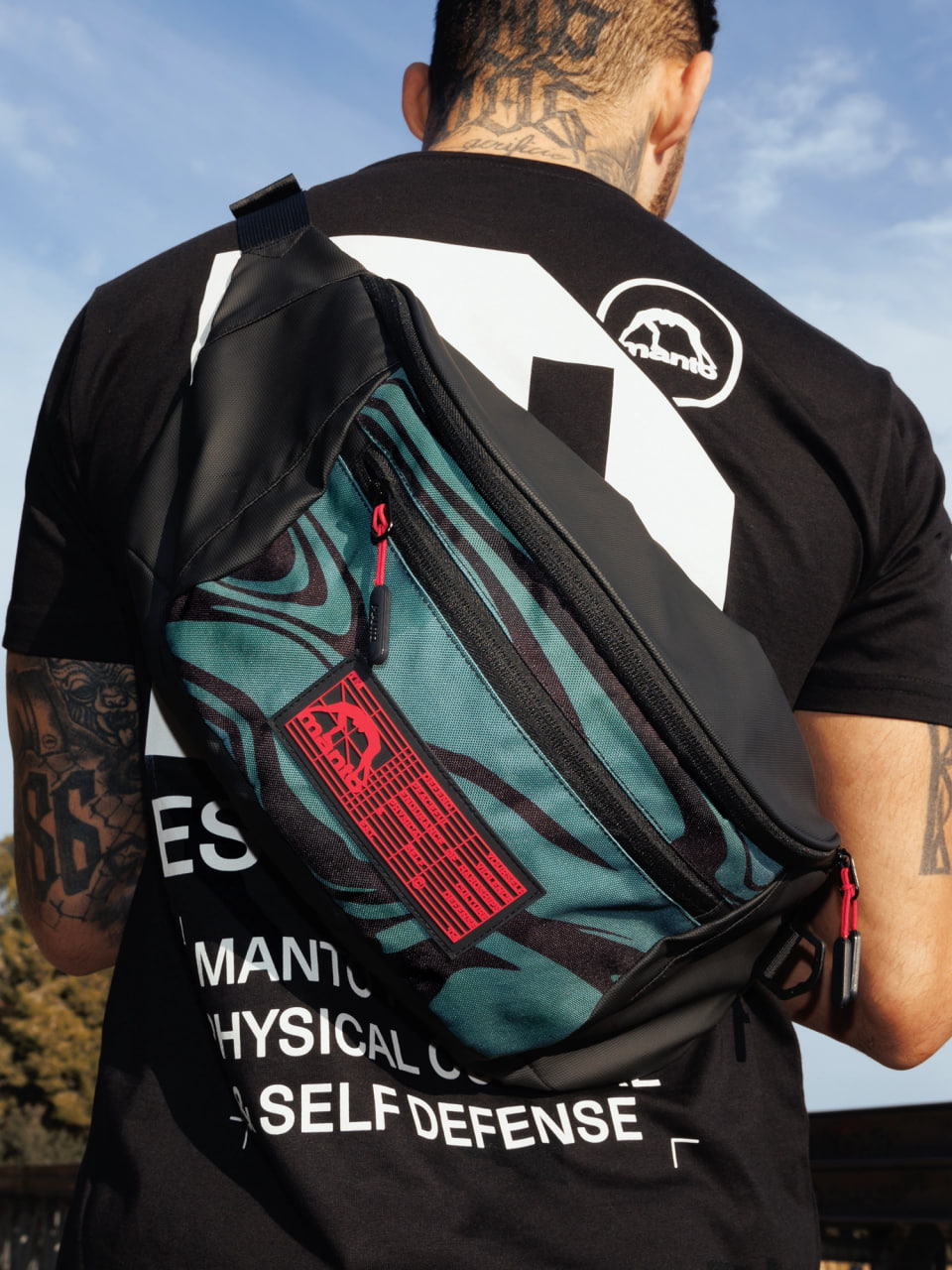 MANTO GRID XXL green camo bag buy