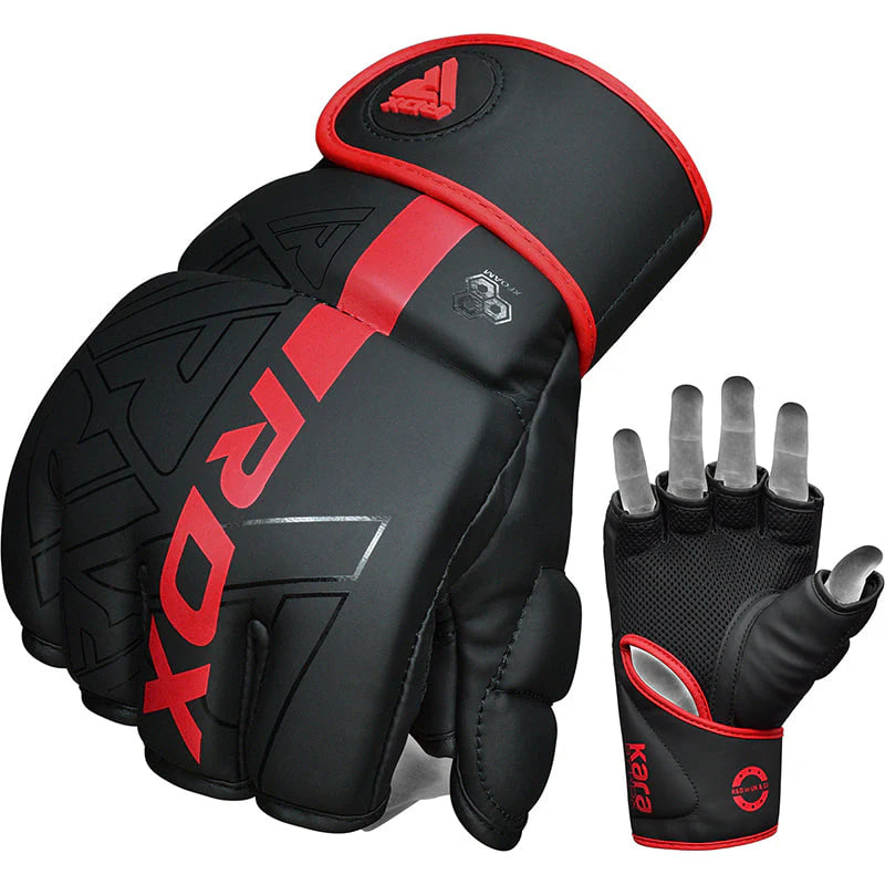 Рукавиці для MMA RDX F6 KARA Red купити