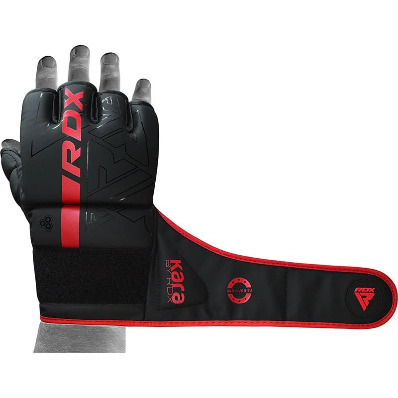 Рукавиці для MMA RDX F6 KARA Red де купити