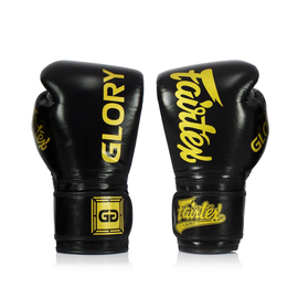 Боксерские перчатки Fairtex BGVG1 Glory Competition Gloves Black