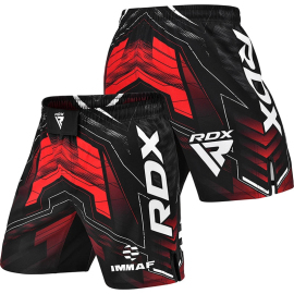 Шорты для MMA RDX IMMAF Approved Fight & Training Red цена