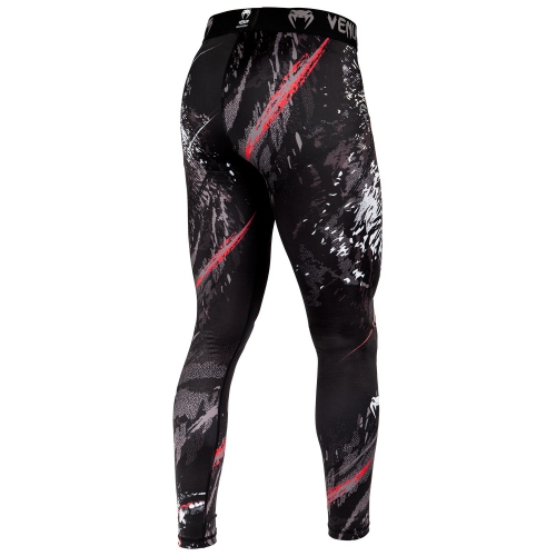 Компресійні штани Venum Grizzli Spats Black фото