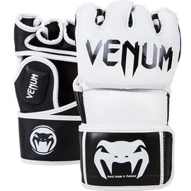 Перчатки Venum Undisputed MMA Gloves - Nappa Leather - White