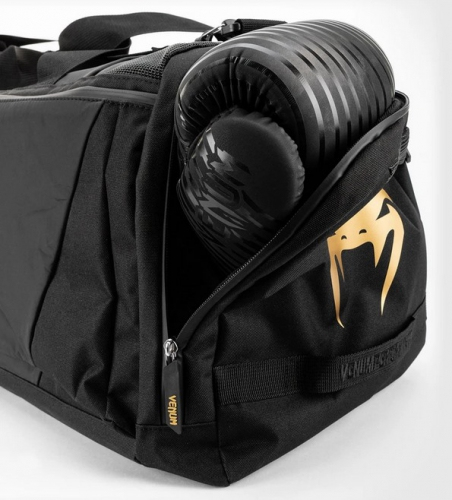 Сумка Venum Trainer Lite Evo Sports Bags Black Gold  оригинал